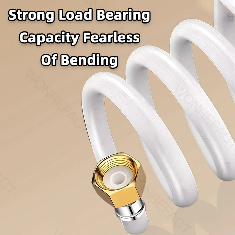 Explosion Proof Extended Hose Automatic Washing Machine Inlet Hos Threaded Anti Slip Head Extended Water Supply Hose