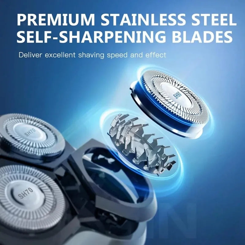 3/6/9pcs SH90 Shaver Replacement Heads For Norelco Series S9000 RQ12 Shavers Blade Head