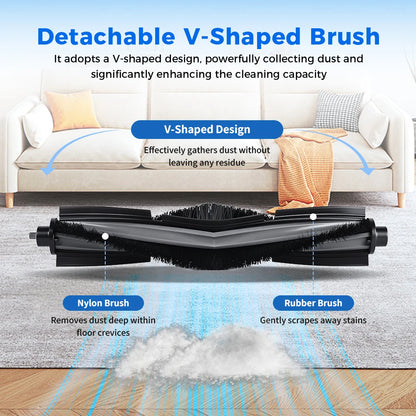 Main Brush Replacement For ECOVACS DEEBOT X2 / X2 / X2 Omni Pro Robot Vacuum Cleaner Accessories Main Roller Brush Spare Parts