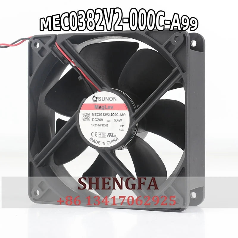 SUNON MEC0382V2-000C-A99 24V 5.4W 12038 120X120X38MM 12CM Frequency Converter Fan