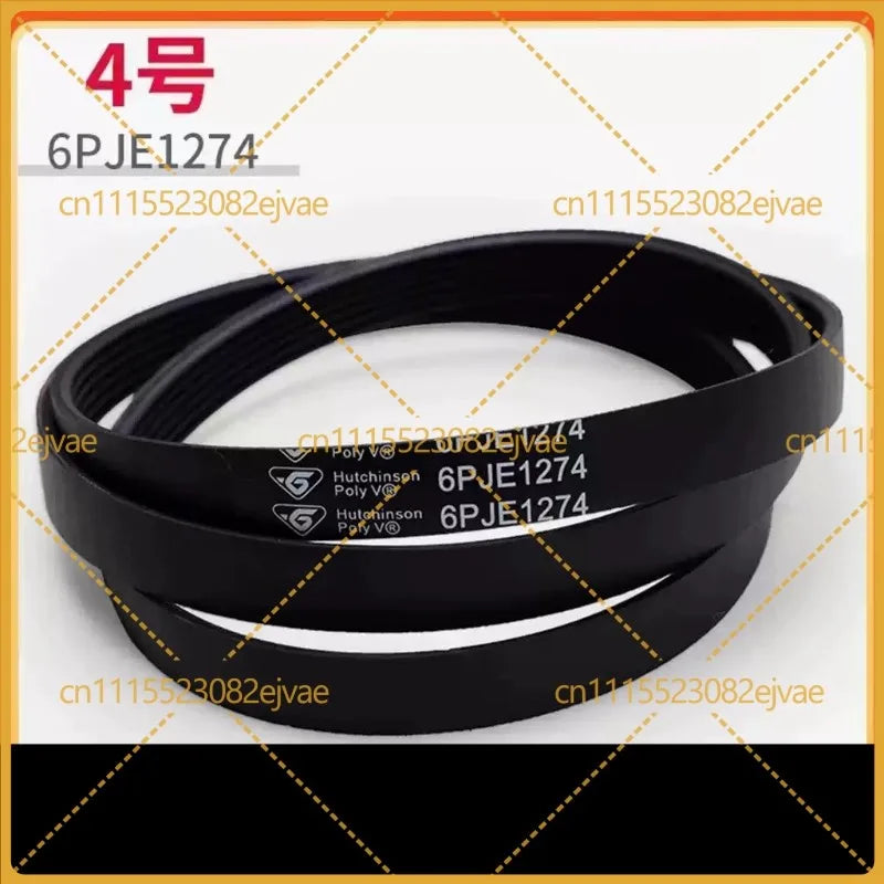 Washing Machine Drive Belt 5PJE1281 5EPJ1270 8PH1258E For Midea LittleSwan Compatible with Haier Drum Washer