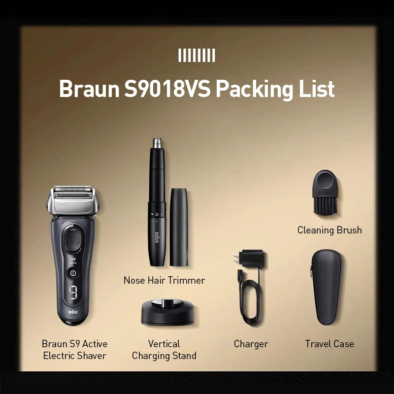 Rechargeable Electric Shaver — Model Options