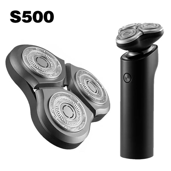 1Pcs Replacement Shaver Head Compatible with Xiaomi Mijia S500 S500C Electric Shaver Razor Blade Dry Wet Shaving Machine Blade