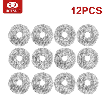 Compatible with Xiaomi Robot Vacuum X20+/X20 Plus Parts Accessories Main Side Brush Filter Mop Cloth Dust Bag Replacement