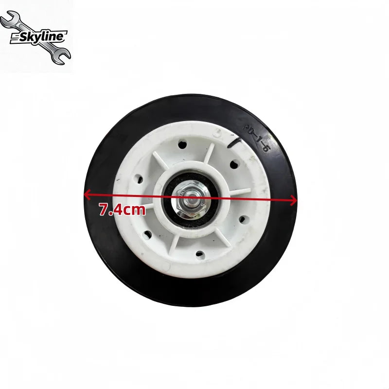 1Pcs for Tumble Dryer Roller Bearing Rubber Wheel