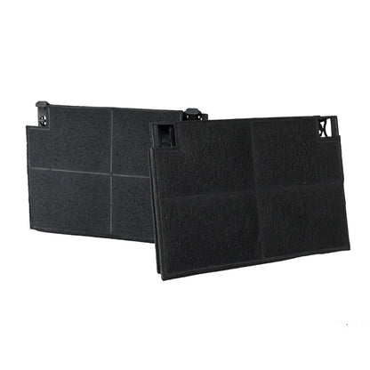 2Pcs Cooker Hood Activated Carbon Filter Replacement, Range Hood Charcoal Filter Insert 193×137×21mm