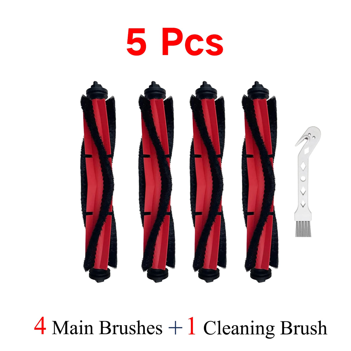 Main Brush Compatible with Roborock Q5+, Q5, S7 MaxV Ultra, S7 MaxV, S7, Q7 Robot Vacuum Replacement Parts Carpet Roller Brush