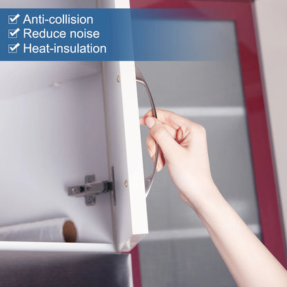 3/6Meters High Density Solid Sponge Rubber Backer Rod Silicone Foam Seal Strip Weather Stripping Cord for Sealing Gap Insulation