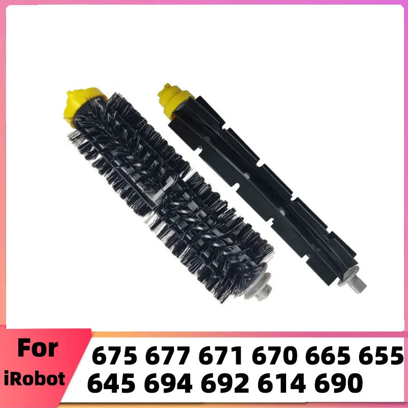 Replacement Parts Accessories for iRobot Roomba 675 670 665 690 692 694 671 677 650 655 614 Side Main Roller Brush Filter