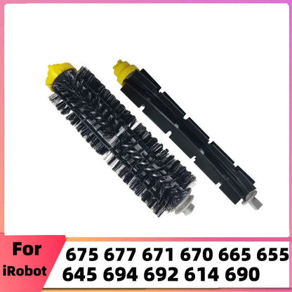 Replacement Parts Accessories for iRobot Roomba 675 670 665 690 692 694 671 677 650 655 614 Side Main Roller Brush Filter