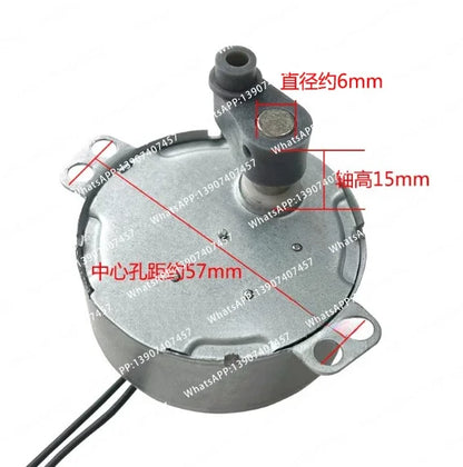 For Fan Synchronous Motor Parts TYJ2.5 5r/min 2.5r/min Replacement Accessory for Home Appliance Repair