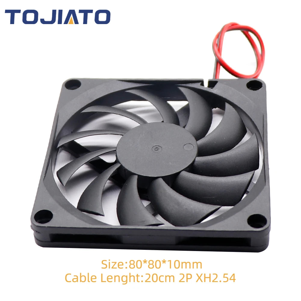 DC Brushless Cooling Fan 2510/3010/4010/5010/5015/6015mm 12V/24V 2Pin Dupont Wire Centrifugal Turbo Blower for 3D Printer Parts