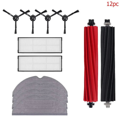 Compatible with Roborock S8 PLUS S8+ S8 Pro Ultra Robot Vacuum Cleaner HEPA Filter Roller Brush Side Brush Mop Pads Dust Bags Spare Parts