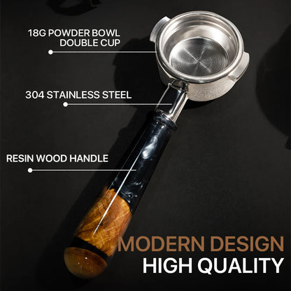 51mm Coffee Portafilter For Delonghi ECO680 ECO685 With 1 2 Cups Basket Coffee Machine Espresso Tools
