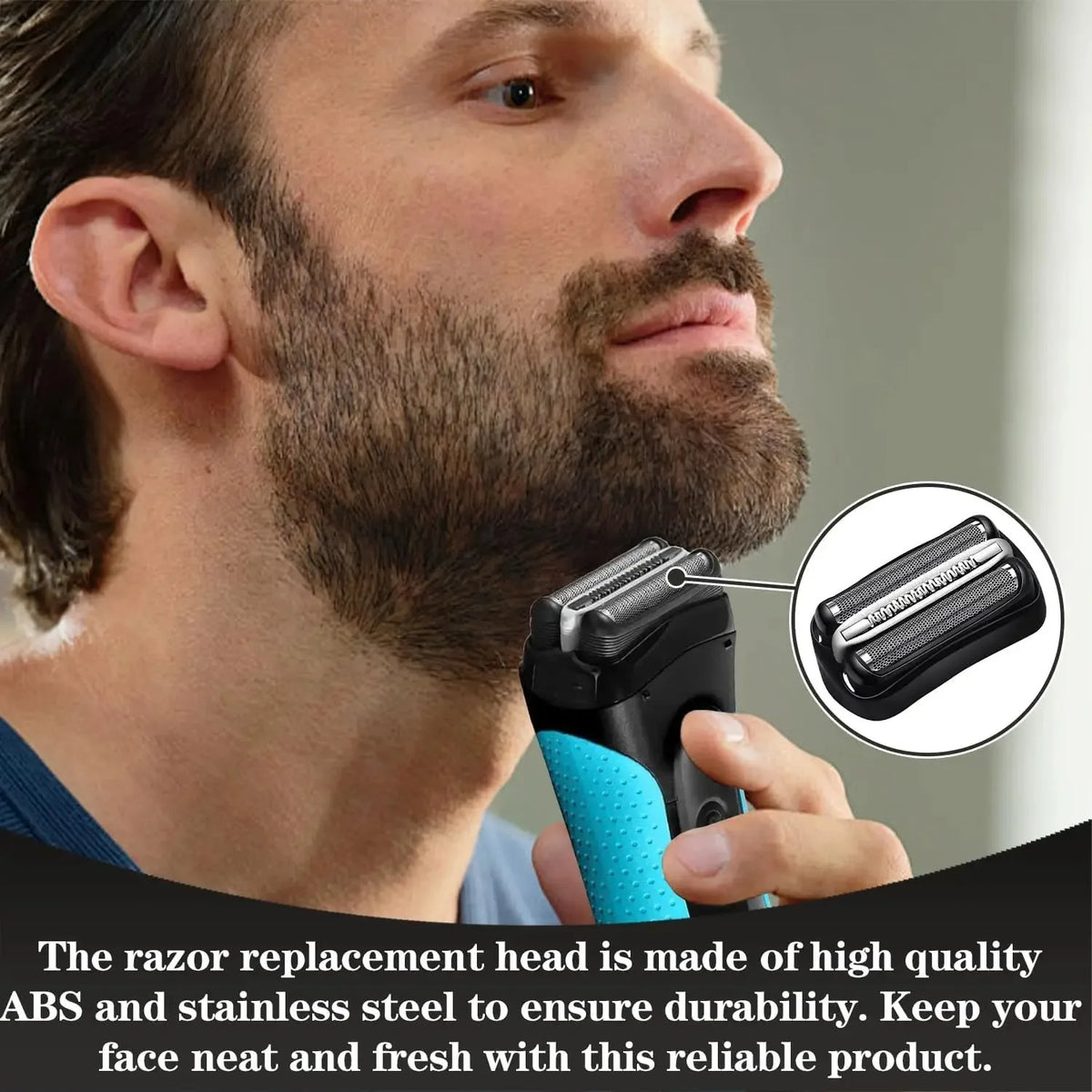 32B Replacement Shaver Head Compatible with Braun Series 3