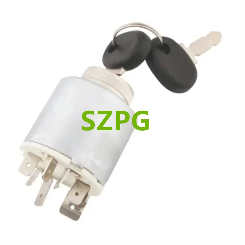 5129862 Ignition Switch with 2 Keys Compatible with Holland Tractor