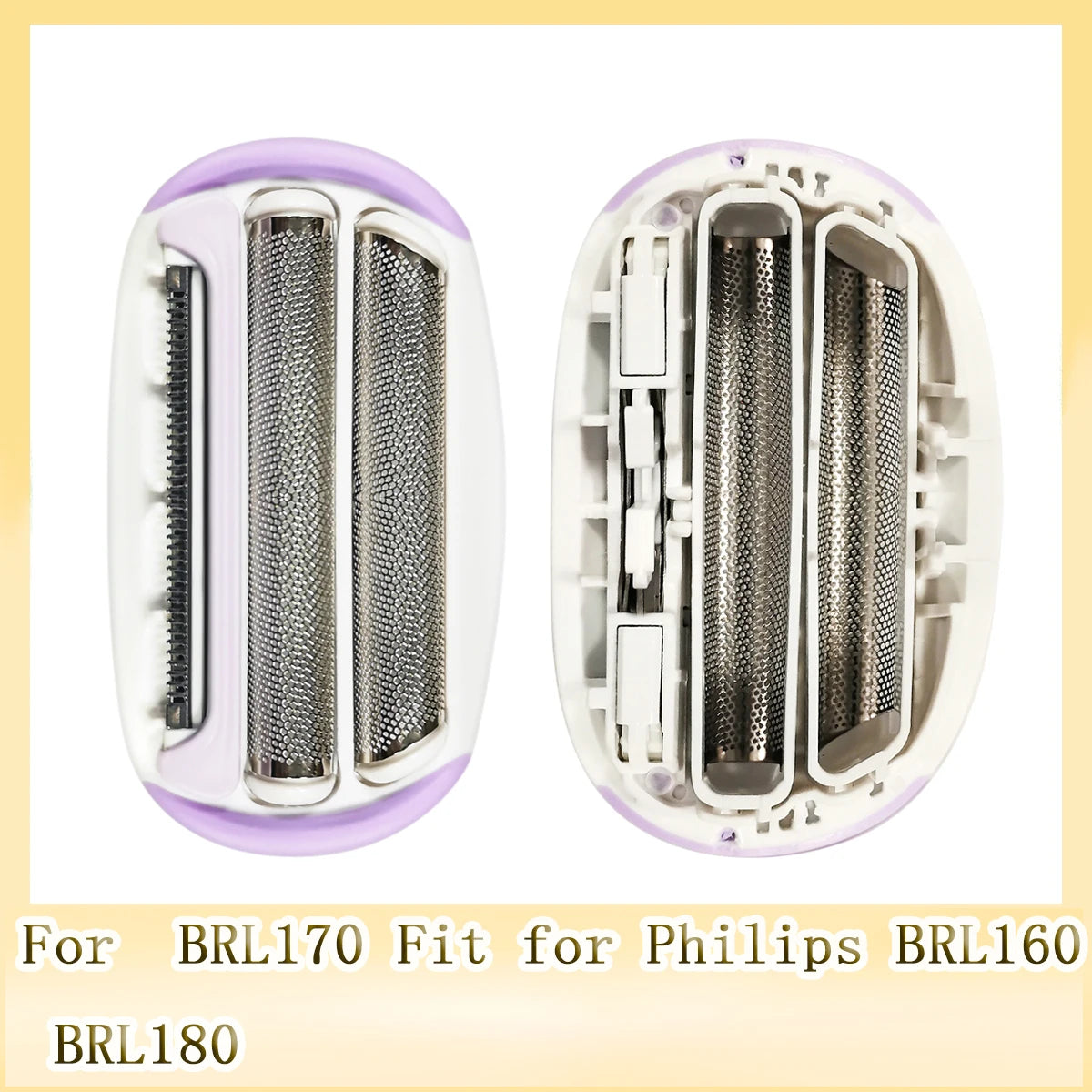 Replacement Foil Lady Bikini SatinShave and Precision Shaver Trimmer BRL170 Compatible with Philips BRL160 BRL180