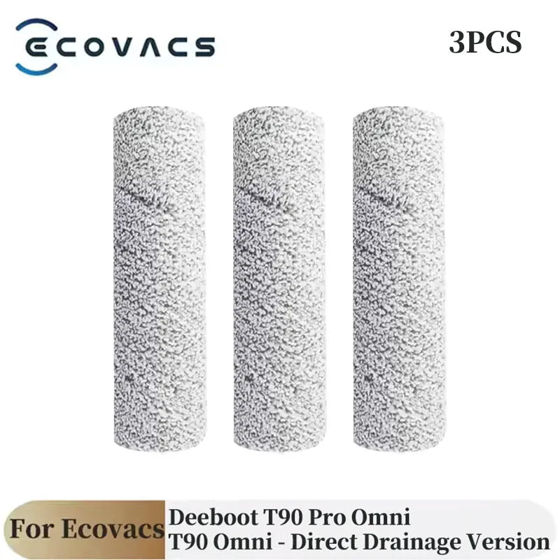 For Ecovacs Deebot T90 Pro Omni/T90 Omni Robot Vacuum Cleaner Parts Main Roller Side Brush Filter Mop Cloth Dust Bag Accessories