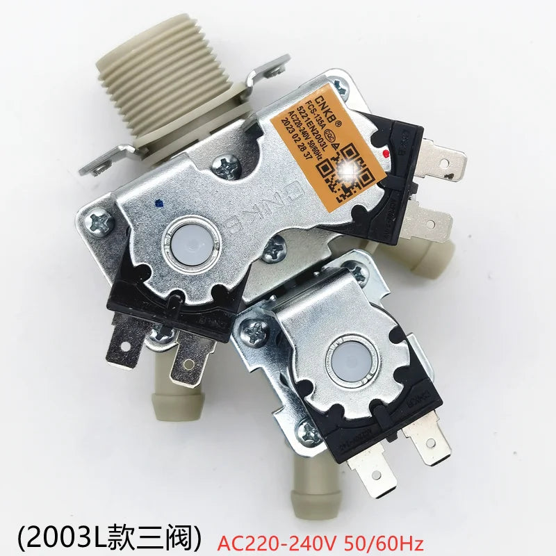 1pcs Compatible with LG Sanyo Skyworth drum washing machine water inlet solenoid valve 5221EN2003L/C 1005B