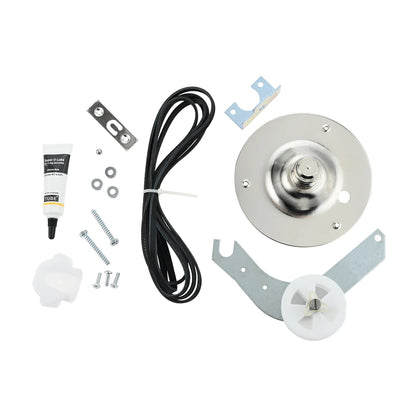 1Set 5303281153&134503600 Dryer Rear Bearing Replacement With 131863007 Dryer Idler Pulley Compatible with Some Compatible with Kenmore Dryers