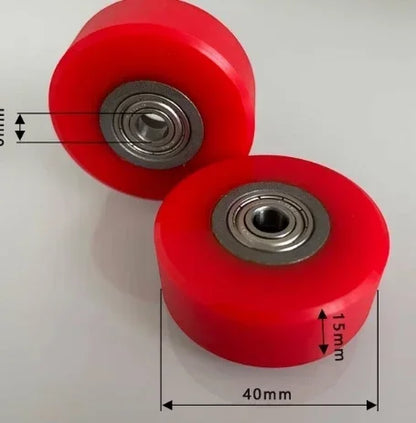 Washer-dryer wearing parts 70298701P Dryer high speed wheel positioning wheel ROLLER American speedqueen