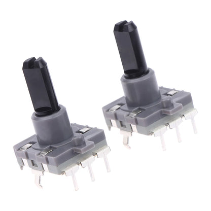 2Pcs EC16 Rotary Encoder 3Pins 360 Degree Infinite Rotation Gear Selection Controller Washing Machine Microwave Oven Accessories
