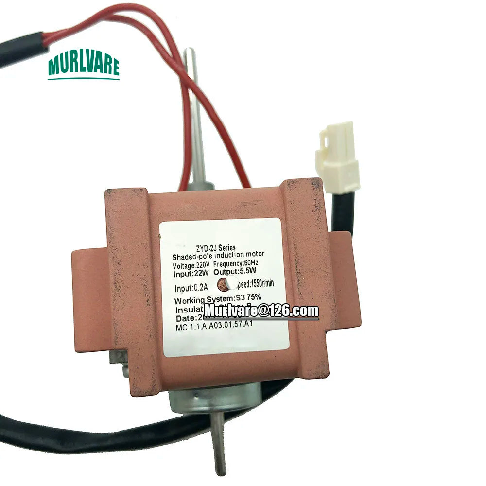 Replacement Refrigerator Fan Motor — 220V — ZYD-2J Reference