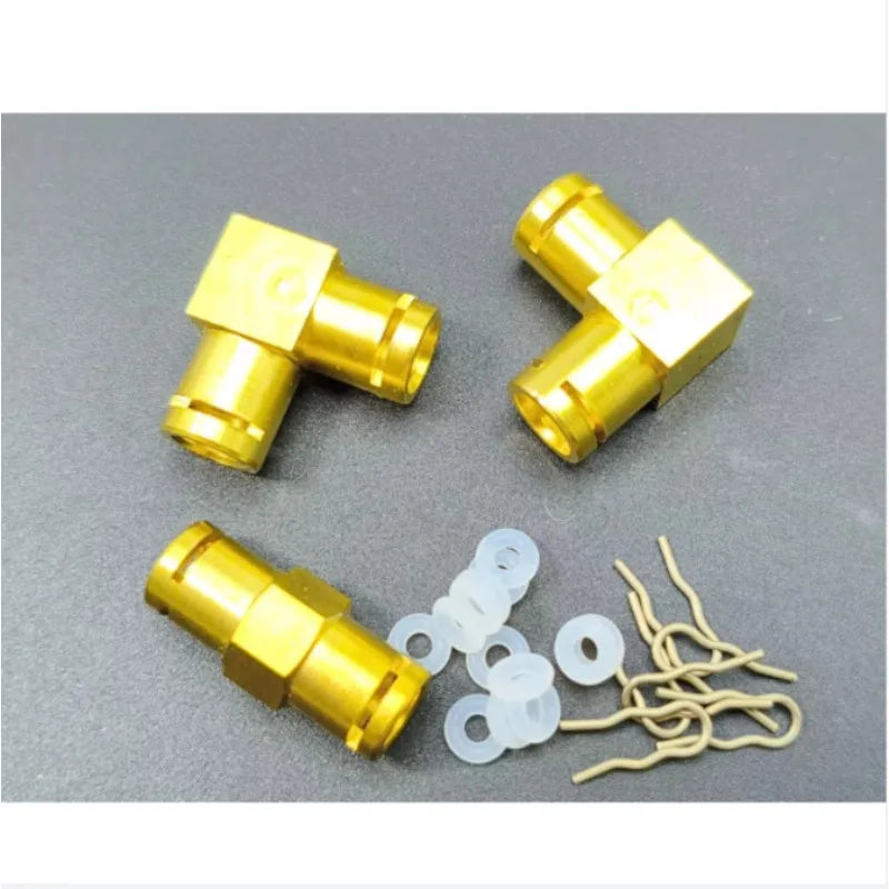 Compatible with Coffee Machine Accessories Solenoid Valve Copper Connector G1/8 1-point Spring Tee Combination Interface