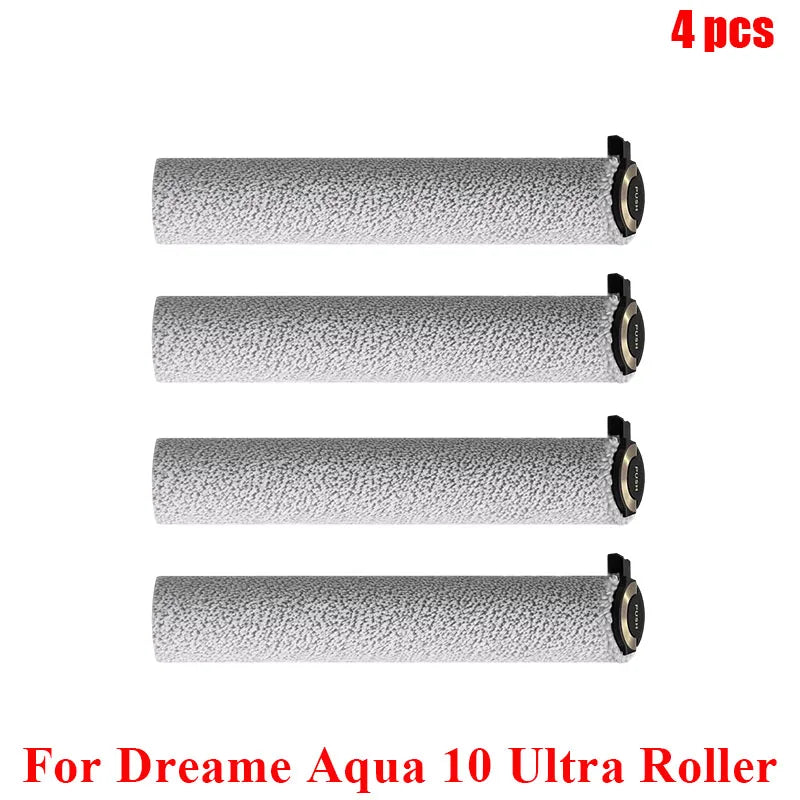 Acccessories Compatible with (Dreame Aqua 10 Ultra Roller) Vacuum Parts Main Roller Brush Side Brush Cleaner Filter Dust Bag Roller Mops