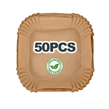 Air Fryer Baking Paper for Ninja Double Stack Air Fryer SL400,SL300EU, Air Fryer No Cleaning Baking Paper Airfryer Accessories