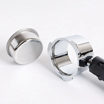 51mm Coffee Portafilter 3 Ears Bottomless Espresso Filter Handle Stainless Steel Coffee Machine Replacement Parts Cafe