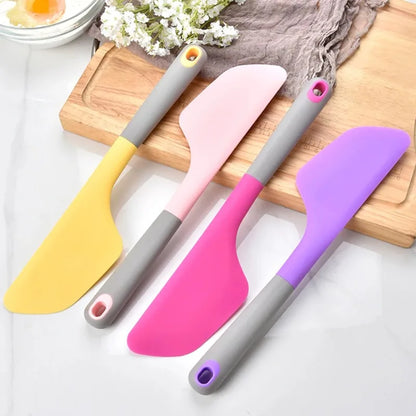 34cm Large Silicone Baking Spatula Non-Stick Cream Butter Spatula Heat Resistant Cookie Chocolate Pastry Scraper Kitchen Tools