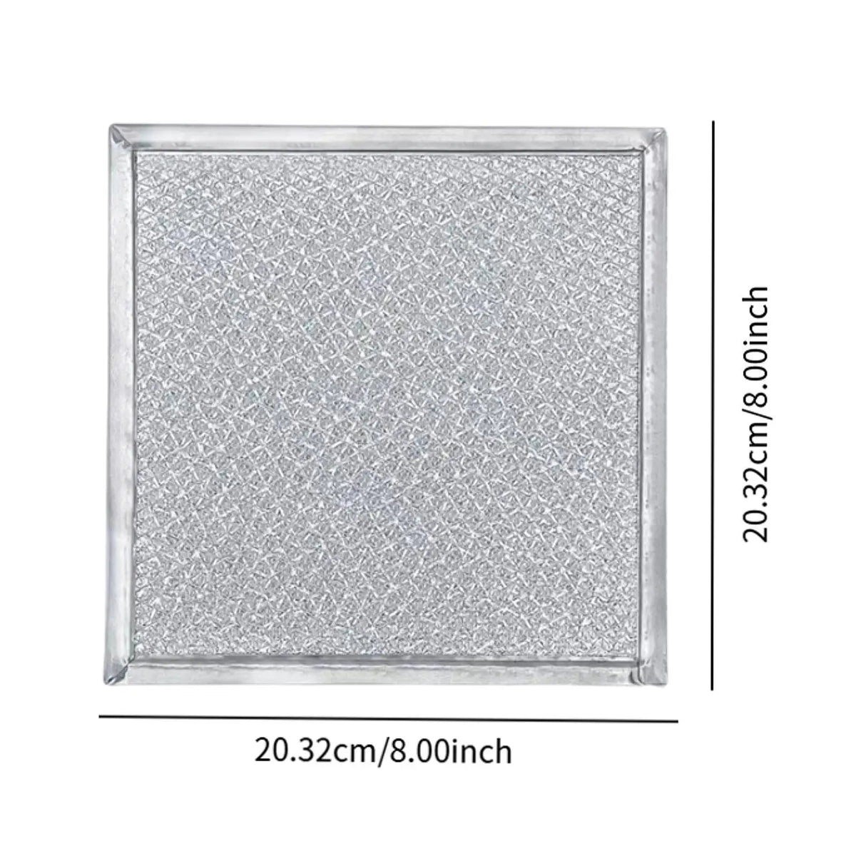 Range Hood Grease Filter Aluminum Mesh 8x8 Inch Replacement for Ventline Exhaust Fan Compatible with 53028