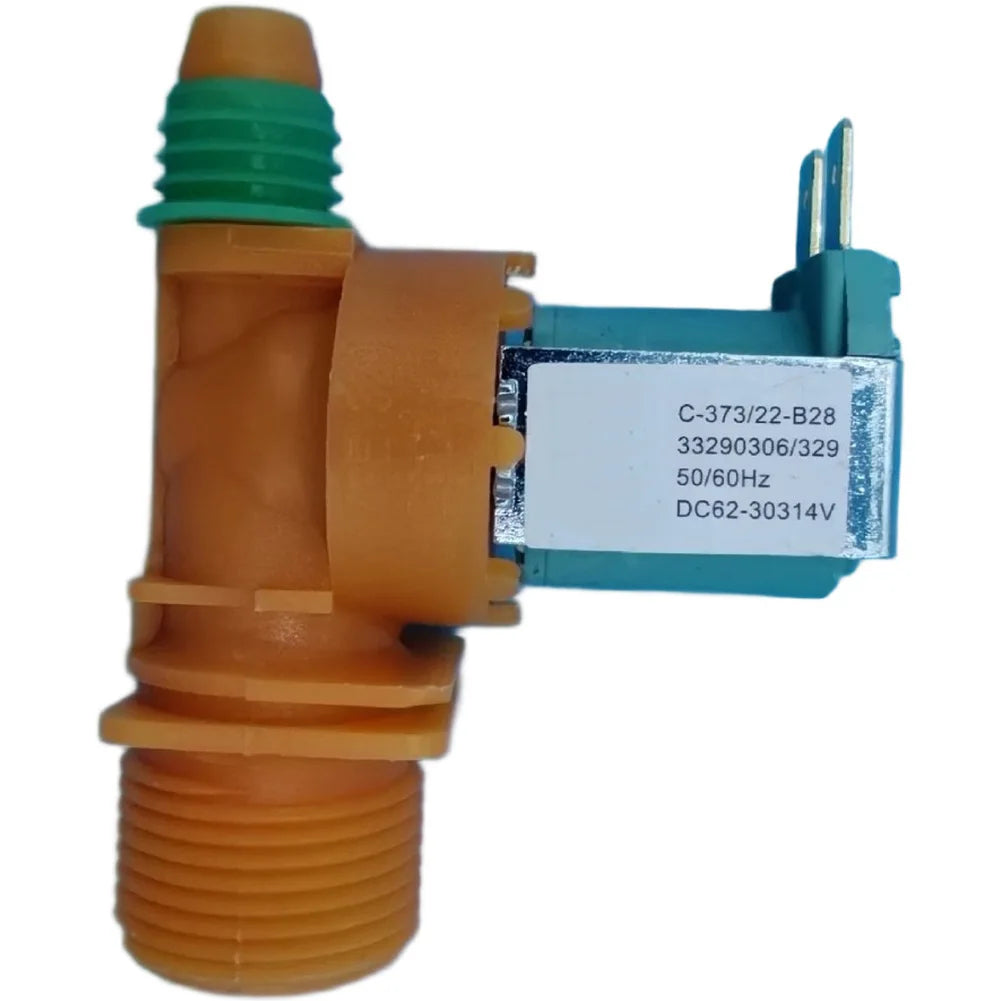 Water Inlet Valve Compatible with Samsung Washing Machines DC6200311F DC6230314V Replacement Solenoid Valve for Optimal Washing Performance