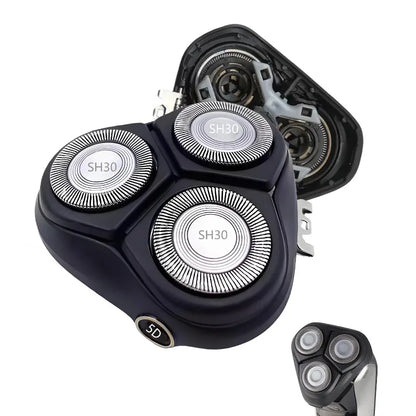 Complete Head Kit Compatible with Philips Shaver Series4000 Series1000 S4301 S4302 S4303 S3206 Shaver Including Blade Mesh Holder Top Cover