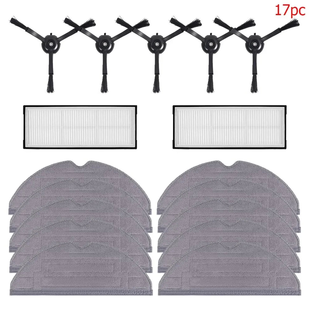 Compatible with Roborock S8 PLUS S8+ S8 Pro Ultra Robot Vacuum Cleaner HEPA Filter Roller Brush Side Brush Mop Pads Dust Bags Spare Parts