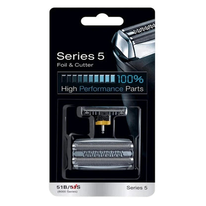 51S Replacement Head Compatible with Braun WaterFlex 5 Electric Shavers 8000 series 8970,8985,8986,8987,550,570