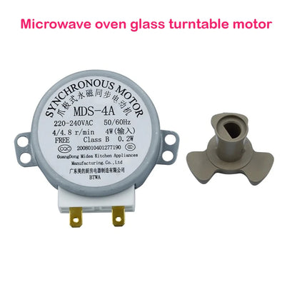 Microwave Oven Parts 220V Turntable Motor Claw Pole Permanent Magnet Synchronous Motor Glass Turntable Motor