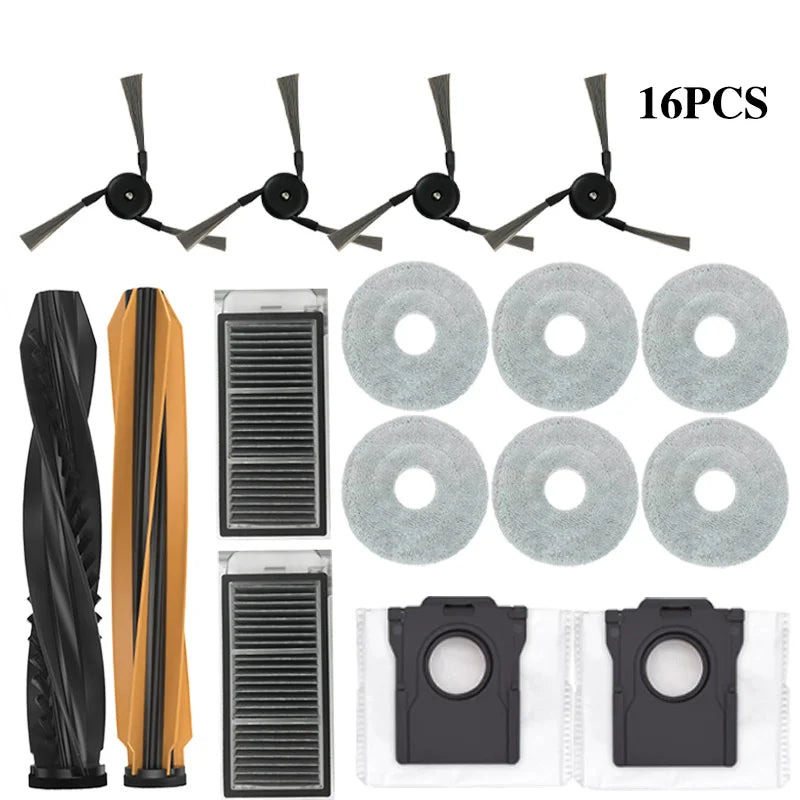 Dreame X50 Ultra/X50 Master/L50 Pro Ultra/L40S Pro Ultra/L40s Ultra/MOVA V50 Ultra Parts Main Brush Filter Mop Cloth Dust Bag