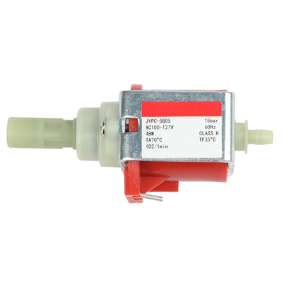 Silver Iron Solenoid Valve Water Pump For Espresso Coffee Machine 700ccmin Flow Rate AC 110V 120V Brewing System Accessories