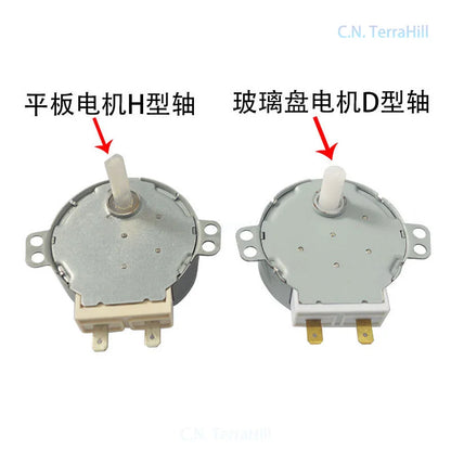 Microwave Oven Turntable Motor SM-16T Synchronous Stirring Motor AC30V Replacement Part Compatible with Galanz