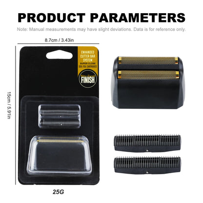 Replacement Foil & Cutters Compatible with Wahl Vanish 8173-700 — Part Options