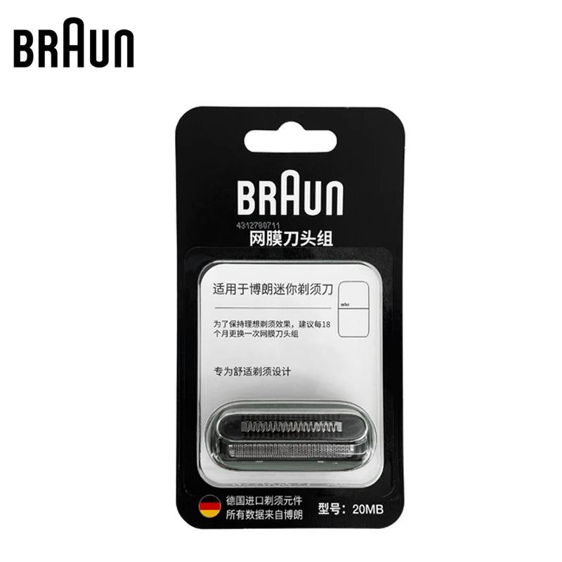 20MB Replacement Shaver Head Compatible with Braun Shavers