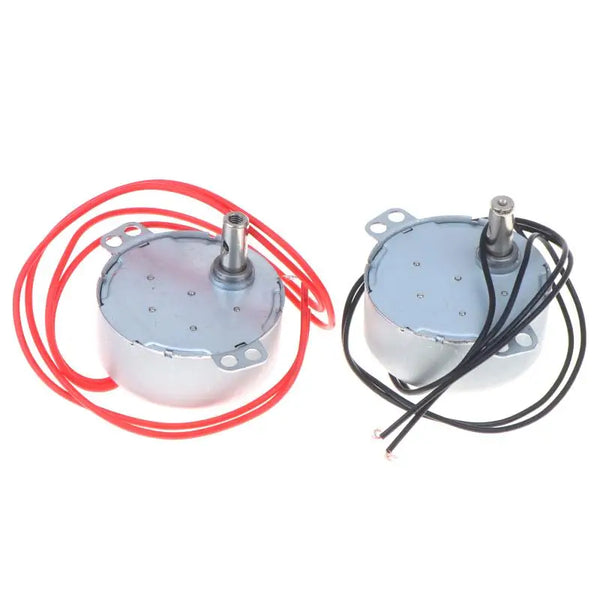 TYC-50 AC 12V Stable Synchronous Motor 5-6R/min High Torque Compact Size Motor for Microwave Turntable & Rotating Display