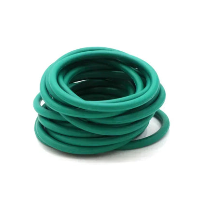 FKM Green O Ring Gasket CS 4mm OD 14mm ~ 130mm 10/50Pcs Fluorine Rubber Sealing Washer Heat Resistant Acid Alkali