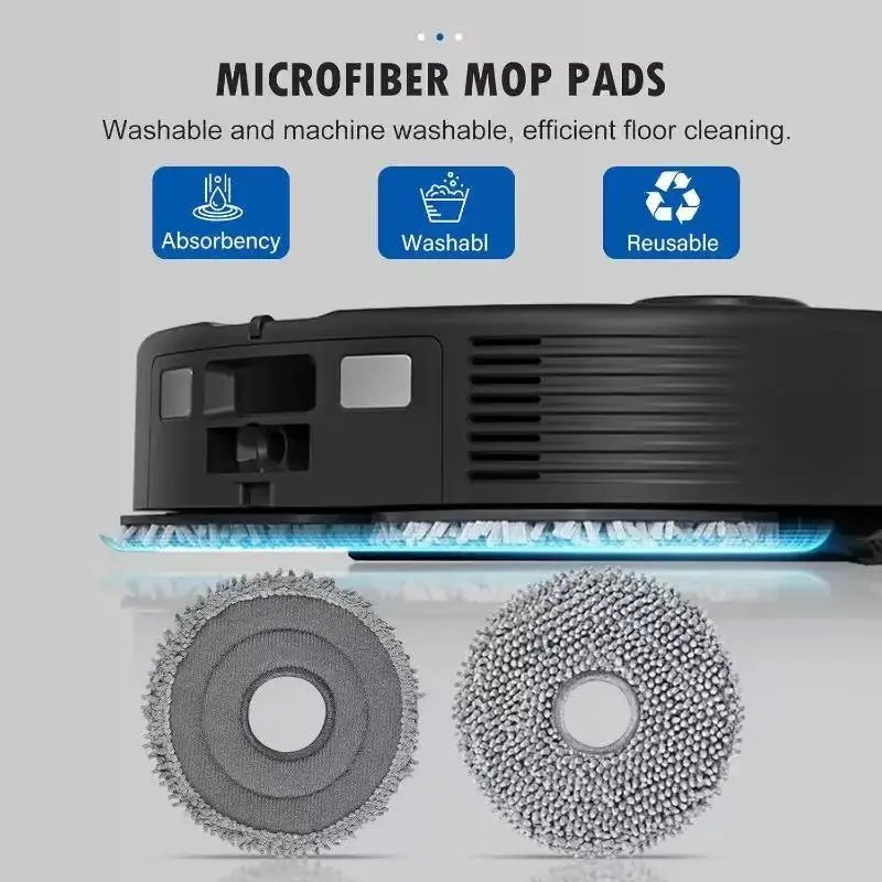 Compatible with Roborock Qrevo L/QR 798/QV 35A/QR 598 Robot Vacuums Cleaner Accessory Dust Bag Main Side Brush Hepa Filter Mop Cloths Spare