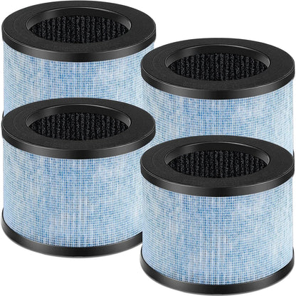 4Pcs Air Cleaner Replacement Filter Compatible with For AROEVE MK01 MK06 DH-JH01 For Air Cleaner Parts Home Appliance Part