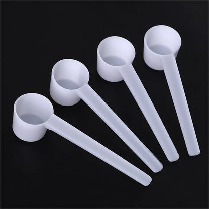 300pcs 1g/3g/5g Measuring Spoon Plastic Powder Milk Coffee Scoop Teaspoon Baking Gadgets Kitchen Accessories