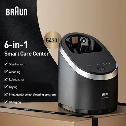 Braun ShaverCare Cleaning Stations Smart Clean Center For Braun Shaver 4 Models to Choose(Without Shaver))