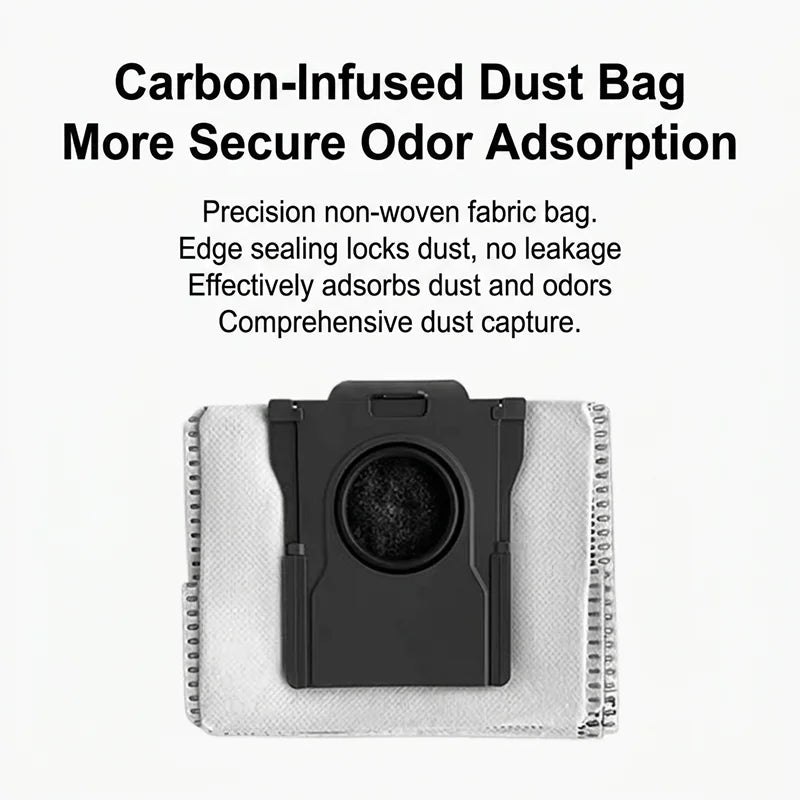 Dreame Matrix10 Pro / Matrix10 Ultra Robot Vacuum Cleaner Replacement Accessories Main Side Brush Filter Mop Cloth Dust Bag
